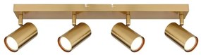 Globo 57911-4GO - Bodové svietidlo ROBBY 4xGU10/35W/230V zlatá