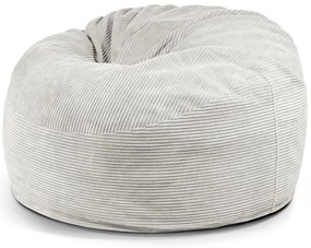 Krémový menčestrový sedací vak Om 110 – SLOWDOWN