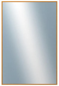 DANTIK - Zrkadlo v rámu, rozmer s rámom 80x160 cm z lišty Hliník oranžová (7269217)