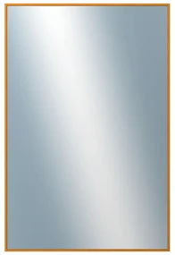 DANTIK - Zrkadlo v rámu, rozmer s rámom 80x160 cm z lišty Hliník oranžová (7269217)