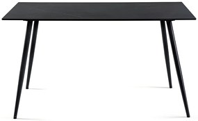 Noela Jedálenský stôl s keramickou doskou v dekore čierneho mramoru CERAMON 140