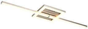 Šedé LED stropné svietidlo 16x54 cm Viale – Trio