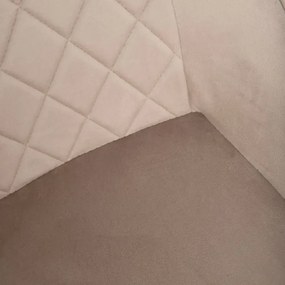 Otočná jedálenská stolička LAURENT béžová 847375