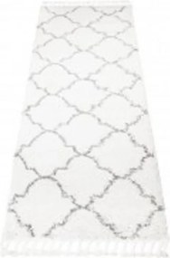 TA Koberec G938A KRÉMOVÁ/TMAVOSIVÁ BOHO Rozmer: 100x160 cm