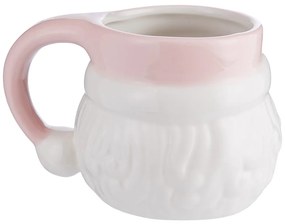 SANTA Hrnček 400 ml – ružová