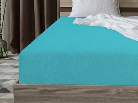 Froté plachta PREMIUM tyrkysová 160x200 cm