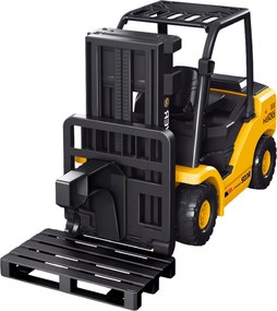 LEAN Toys Diaľkové ovládanie RC 2.4G Paletový vozík žltý