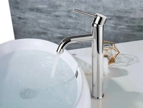 Rea Lungo, vysoká umývadlová batéria h-280, chrómová, REA-B4104