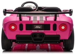 Elektrické autíčko pre deti Ford GT ružové