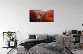 Obraz canvas Dračí oheň 125x50 cm