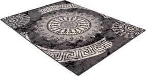 TA Koberec K870A TMAVO SIVÁ LACNÁ PP CRM Rozmer: 60x100 cm