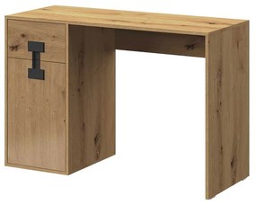 Písací stôl Tikrote 120 TE10, Farby: dub artisan / dub artisan lesk