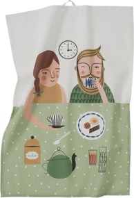 Ľanová utierka Fika 50x70