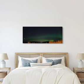 Obraz polárna žiara (120x50 cm)