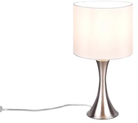 SABIA | Dizajnová stolná lampa Farba: Nikel