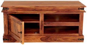 furniture-nabytek.cz - TV stolík rustikálny z masívneho dreva palisander 120x55x45
