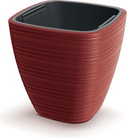 Plastový květináč Venas Square 38,8x38 cm - výber z 7 prevedení