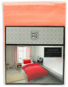 Home Elements bavlnené saténové obliečky The Balayage Collection - červená 140 x 200 70 x 90 cm