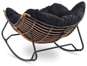 PROXIMA.store - Dizajnové hojdacie záhradné kreslo ELTON FARBA: zelená