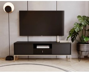 Televízny stolík SUE čierny