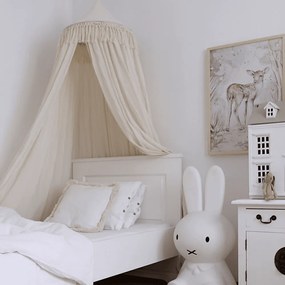 Boho štvorcový vankúš s rámom vanilka + vanilka 40x40 cm