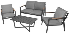 Záhradný nábytok pohovka+kreslo+stôl RAMIZ 201458