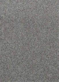 Koberce Breno Metrážny koberec RE-TWEED 39, šíře role 400 cm, sivá, viacfarebná