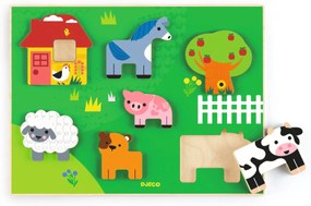 Vkladacie puzzle - príbehy z farmy