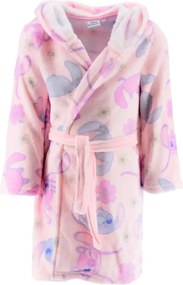 Dievčenský župan s kapucňou Lilo &amp; Stitch, EU 104 Ružová