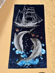 Plážová osuška FUNNY DELF 70x140 cm