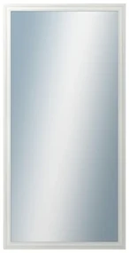 DANTIK - Zrkadlo v rámu, rozmer s rámom 60x120 cm z lišty LYON biela (2666)