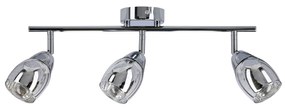 Candellux MILTON Spot 3X10W E14 LED Chrome 93-61294