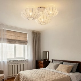 Japandi stropné svietidlo biele 3-svetlá - Multi Bida