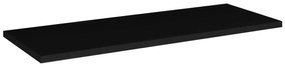 Závěsná skříňka pod umyvadlo Nova Oak s deskou 100 cm černá/dub evoke