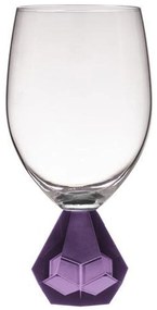 Súprava 2 pohárov na víno „Zhara Amethyst", obj. 350 ml