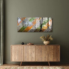 Obraz - Striedanie ročných období (120x50 cm)