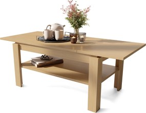 ASTI-R dub Oasis - moderný konferenčný stolík s rozkladacou doskou
