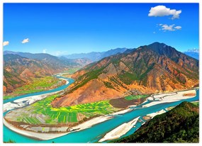 Obraz - River Yangtze (70x50 cm)