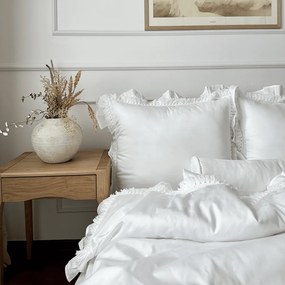 Boho obliečky pre dospelých biela 160x200cm