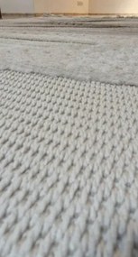 HU Béžový moderný koberec TWIST BEIGE 30629A Rozmer: 60x100 cm