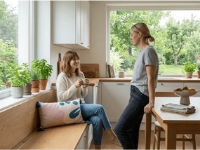 Dekoratívny vankúšik IMPRIME ALMA 30x50 cm, ružový