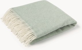 Vlnený pléd's cikcak vzorom Tyrol