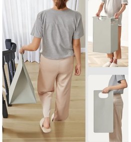 Kôš na bielizeň REX biely