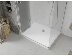 Mexen Lima sprchovací kút 110x70cm, 6mm sklo, chrómový profil - číre sklo + Slim sprchová vanička - 856-110-070-00-00-4010