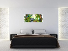 Obraz - Veselé zvieratká (120x50 cm)