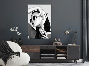 Artgeist Obraz - Stylish Lady (1 Part) Vertical Veľkosť: 60x90, Verzia: Premium Print