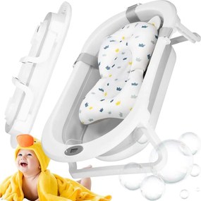 Skladacia vanička 40 L SPRINGOS SB0060 - sivá