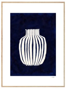 THE POSTER CLUB Autorský plagát Blue Vase by Ana Frois 30 x 40 cm