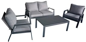 Set záhradných kresielok, pohovky a stolíka Garden Pleasure Victoria