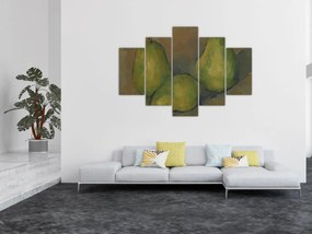 Obraz - Paul Cézanne, Three Pears, reprodukcia (150x105 cm)